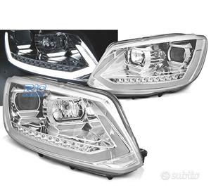 FARI PER VOLKSWAGEN VW TOURAN II 10-15 TRU DRL CON