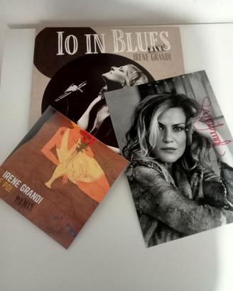 Irene Grandi vinile numerato, 45 giri, autografato