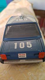Modellino vintage auto polizia