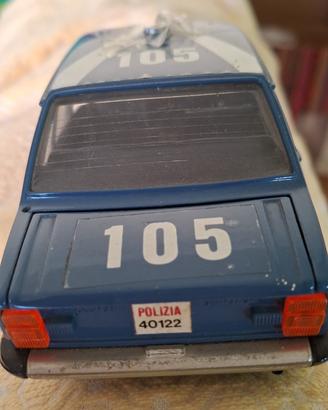 Modellino vintage auto polizia