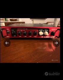 TC electonic bh 550  bass amp 