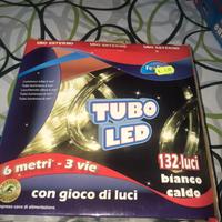 Tubo da 6mt luci a led bianco caldo e freddo