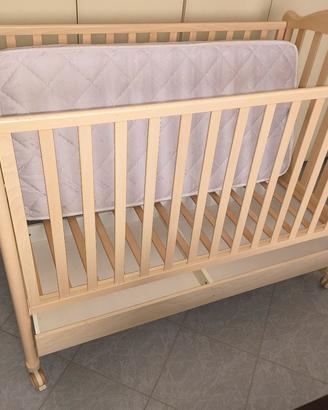 lettino per bimbi completo di materasso