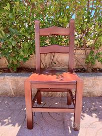 Sedie in legno