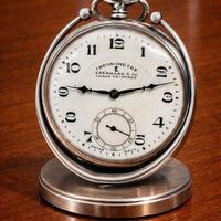 orologio da tasca in argento eberhard 