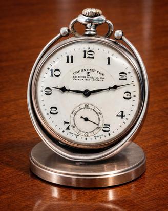 orologio da tasca in argento eberhard 