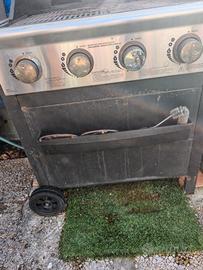 barbecue a gas