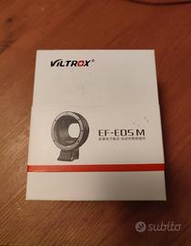 Viltrox EF-EOS M adapter - NUOVO 