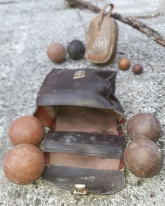 set bocce vintage