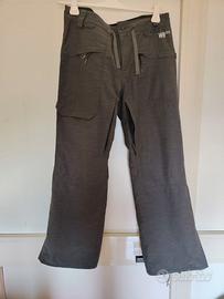 Pantaloni WestBeach Tg. L Grigio Snowboard Sci