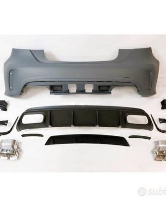 Mercedes Classe A W176 2016>18 Paraurti post.Amg