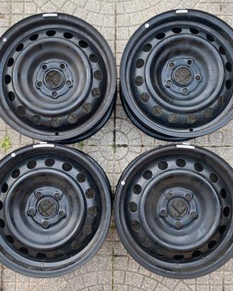 SET 4 CERCHI IN FERRO TOYOTA YARIS R15 Dal 09/2020