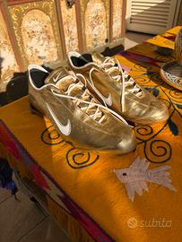 Nike shox gold