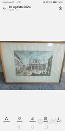 stampe antiche vedute di Firenze