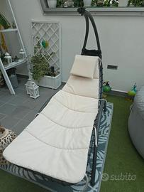 sdraio  lettino da giardino  