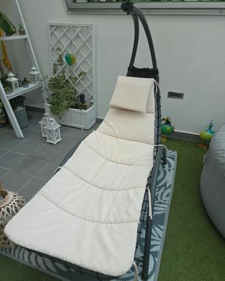 sdraio  lettino da giardino  