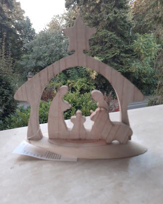 presepe in legno