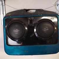 stereo altoparlanti bauletto vespa 