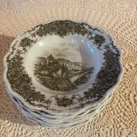 piatti vintage toile de jouy seltmann porcellan