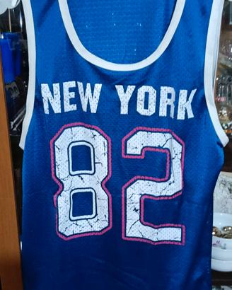 canotta traforata New York 82 
