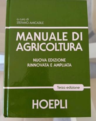 Manuale di agricoltura hoepli