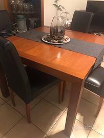 Tavolo in ciliegio estendibile