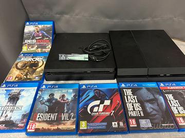 Ps4 fat + ps4 slim + 7 giochi