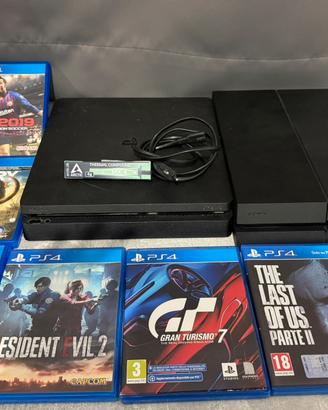 Ps4 fat + ps4 slim + 7 giochi