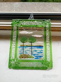 decorazione da appendere in vetro veneziano 