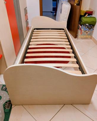 Letto singolo Betulla