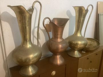 Anfore in rame ottone