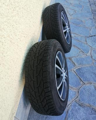 Gomme invernali per ford puma 205/65/r16 + cerchi