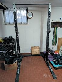 Half Rack PRO +Safety Arms+Pull-Up Bar Lacertosus