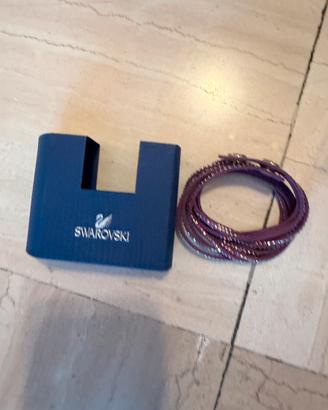 Swarovski bracciale lilla