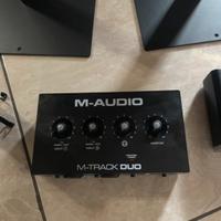 M-audio Track Duo Scheda audio