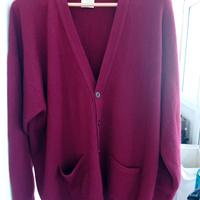 Cardigan 108% cashmere Burberry tg XL