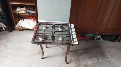 Piano cottura gas a incasso 4 fuochi