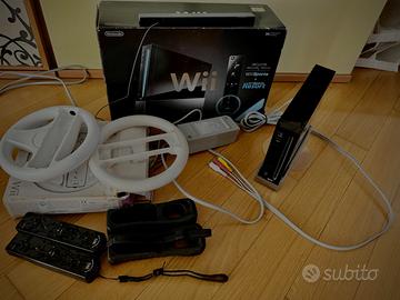 Nintendo Wii con giochi e accessori