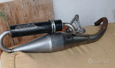 Marmitta polini 70cc minarelli orizzontale