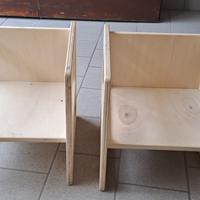 sedie bambini
