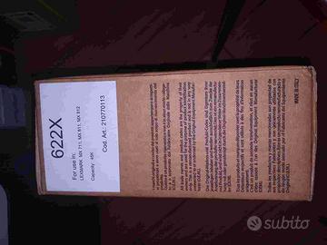 TONER 622X NERO COMPATIBILE PER LEXMARK MX711,MX81