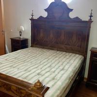 Struttura letto matrimoniale romagnola Ottocento