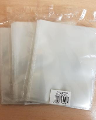 75 Buste a sacco upocket in polipropilene 10 X 13,