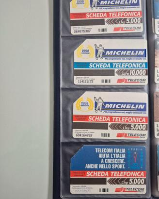 Carte telefoniche usate.