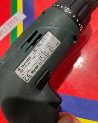 🔧 Trapano Avvitatore Metabo BS 9.6 con Batteria e