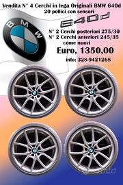 Cerchi 20 pollici in lega BMW 640 d