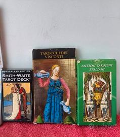 Tarot, Carte 3 Mazzi diversi PARI AL NUOVO