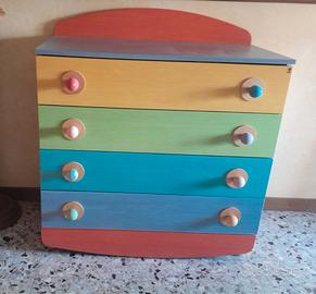 Cassettiera/fasciatoio