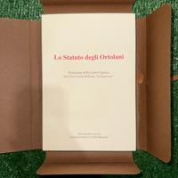 Edizione numerata 1928 - Lo statuto degli ortolani