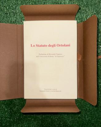Edizione numerata 1928 - Lo statuto degli ortolani